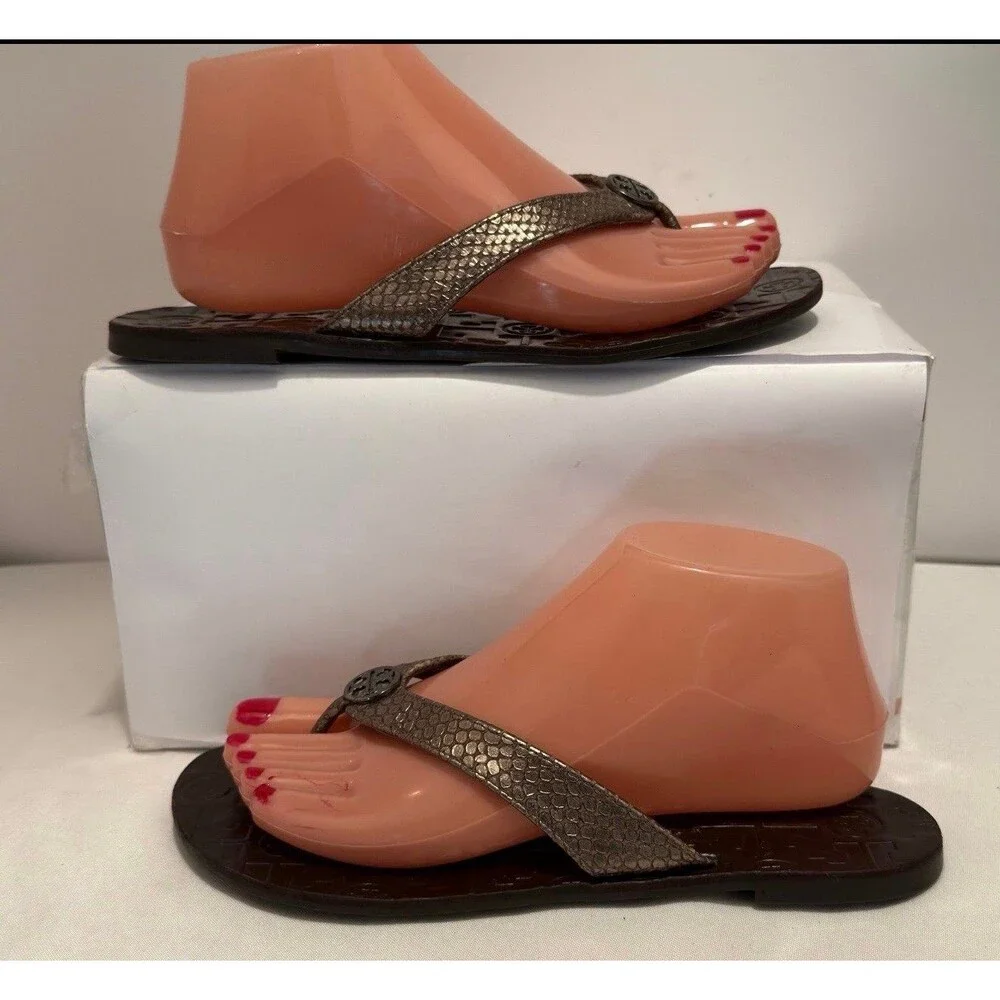 Tory Burch Flip Flops Sandals Women's Size 8